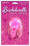 Bachelorette Party Pink Penis Bachelorette Whistle Necklace with Pink Fur 